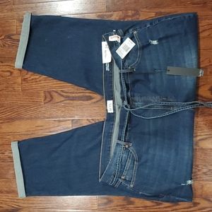 Nicole Miller distressed jeans, S 24, NWT